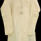 Dazzling Beige Color Banarasi Brocade Kurta Suits For Men