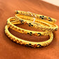 Beautiful Gold Plated Designer Bangles Set for Women Comes 2 In A Set