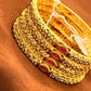 Amazing Gold Plated Designer Bangles Set Comes As 2 In A Set