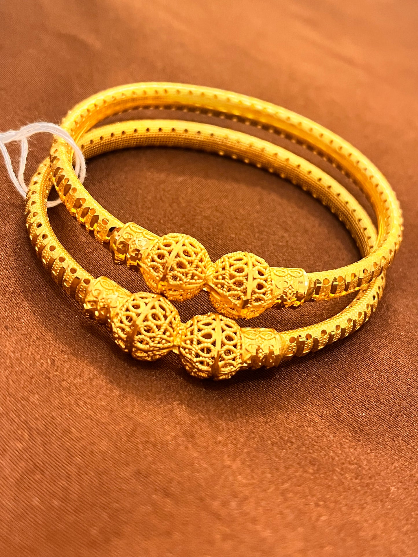 Unique Designed Gold Plated Designer Bangles