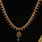 Awesome Gold Plated Necklace with Pink And White Stones For Women