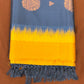 Blue and Yellow Soft Silk Saree
