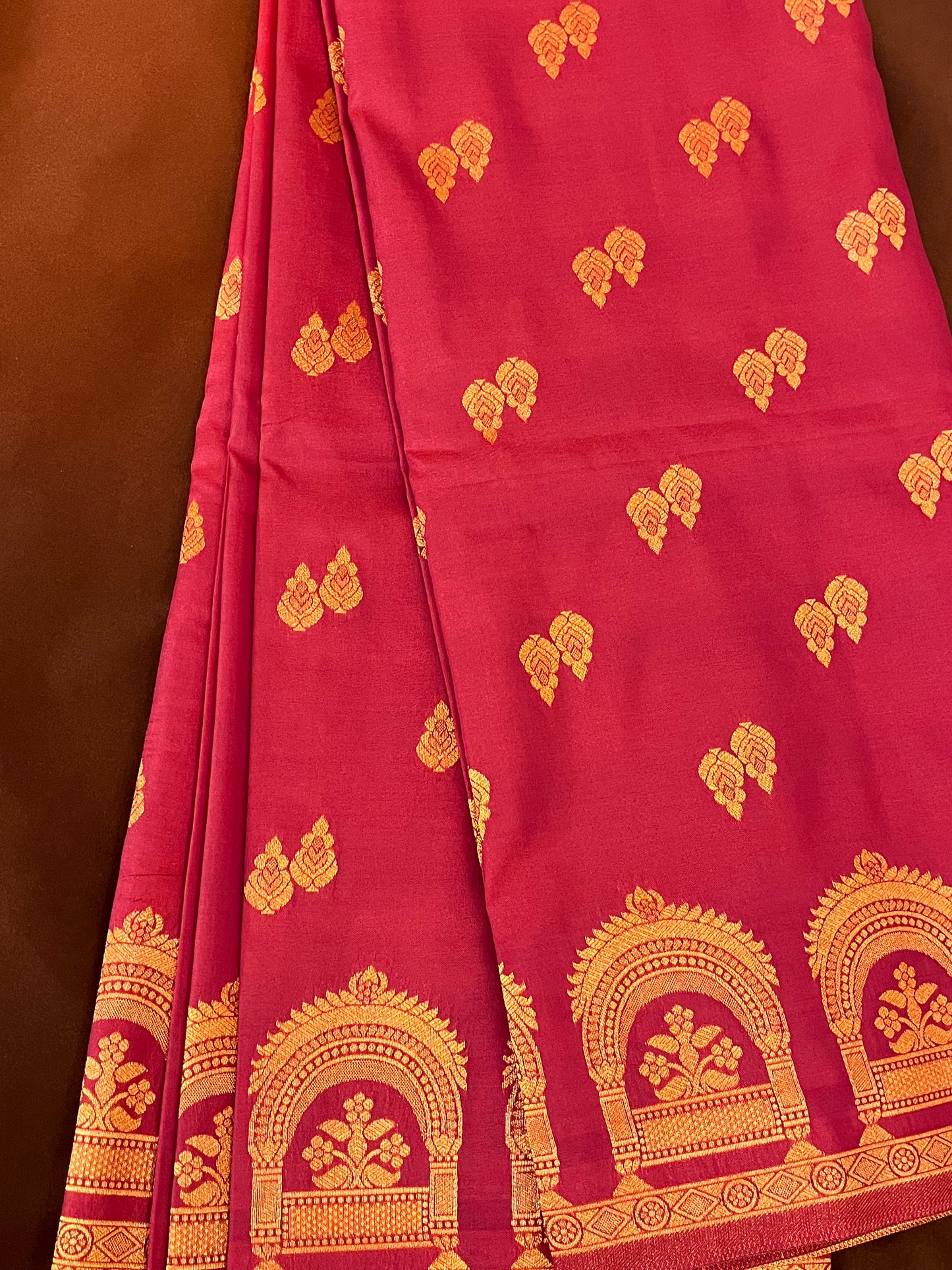 Red Soft Silk Saree