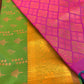 Green and Pink Soft Silk saree
