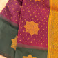 Purple and Dark Green Art Silk Saree In Chandler