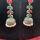 Oxidized Jhumka Earrings For Women In Yuma