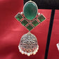 Jhumka Oxidized Earrings For Women In Sedona