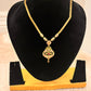 Gorgeous Pink Stoned Gold Plated Necklace For Women