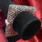 Beautiful Tribal Oxidized Silver Ethnic Open Bridal Square Design Kada Cuff Bracelet