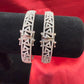 Fascinating Fascinating White Color Design American Diamond Bangle Set