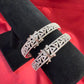 Fascinating Fascinating White Color Design American Diamond Bangle Set