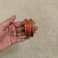 Checked Design Glass Bangles For Women in Chandler