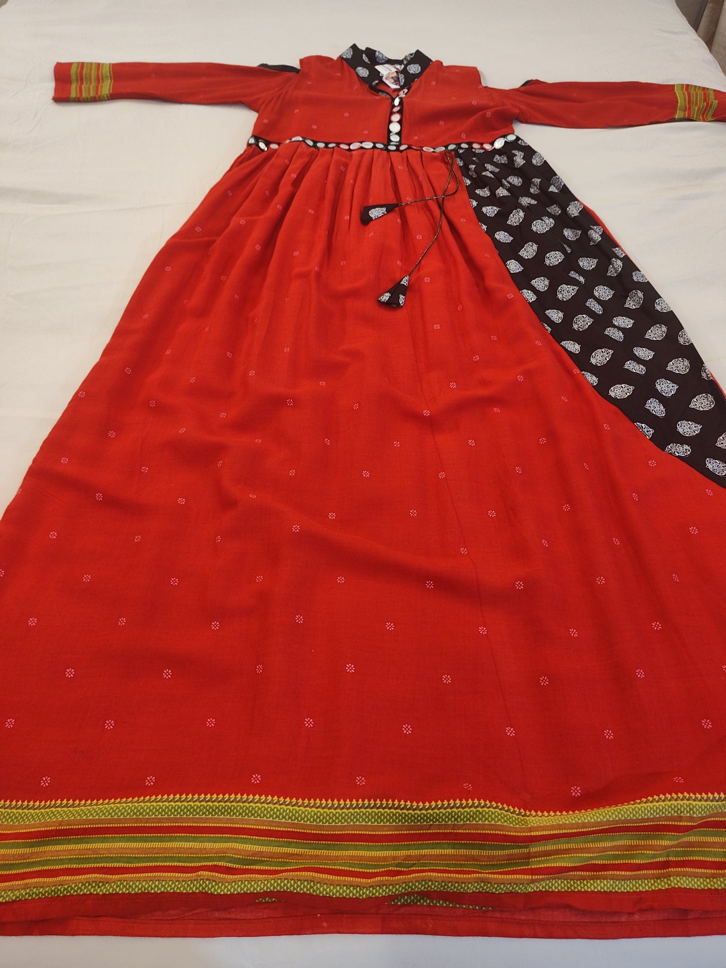 Appealing Bright Red And Black Kurtis Near Me