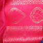 Gorgeous Blue Soft Silk Saree Included Pink Blouse With Gold Jari Flower Motif Pattern In USA