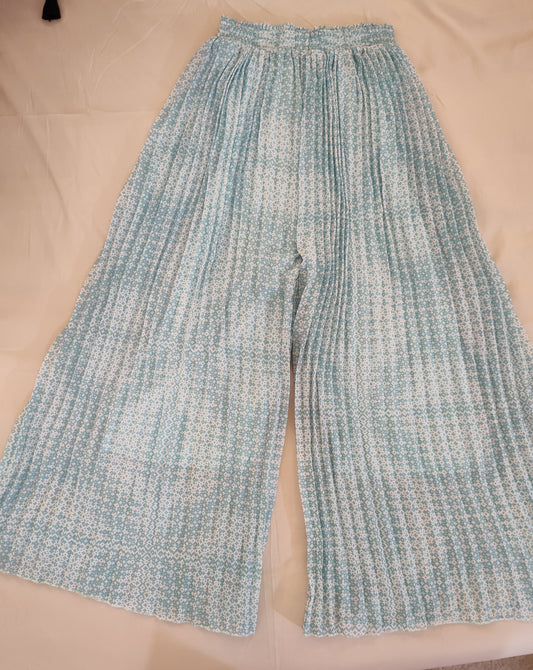 Fabulous Palazzo Pants With White Pattern In Bull Head City