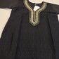 Attractive Black Color Short Top With Embroidery Work In Yuma