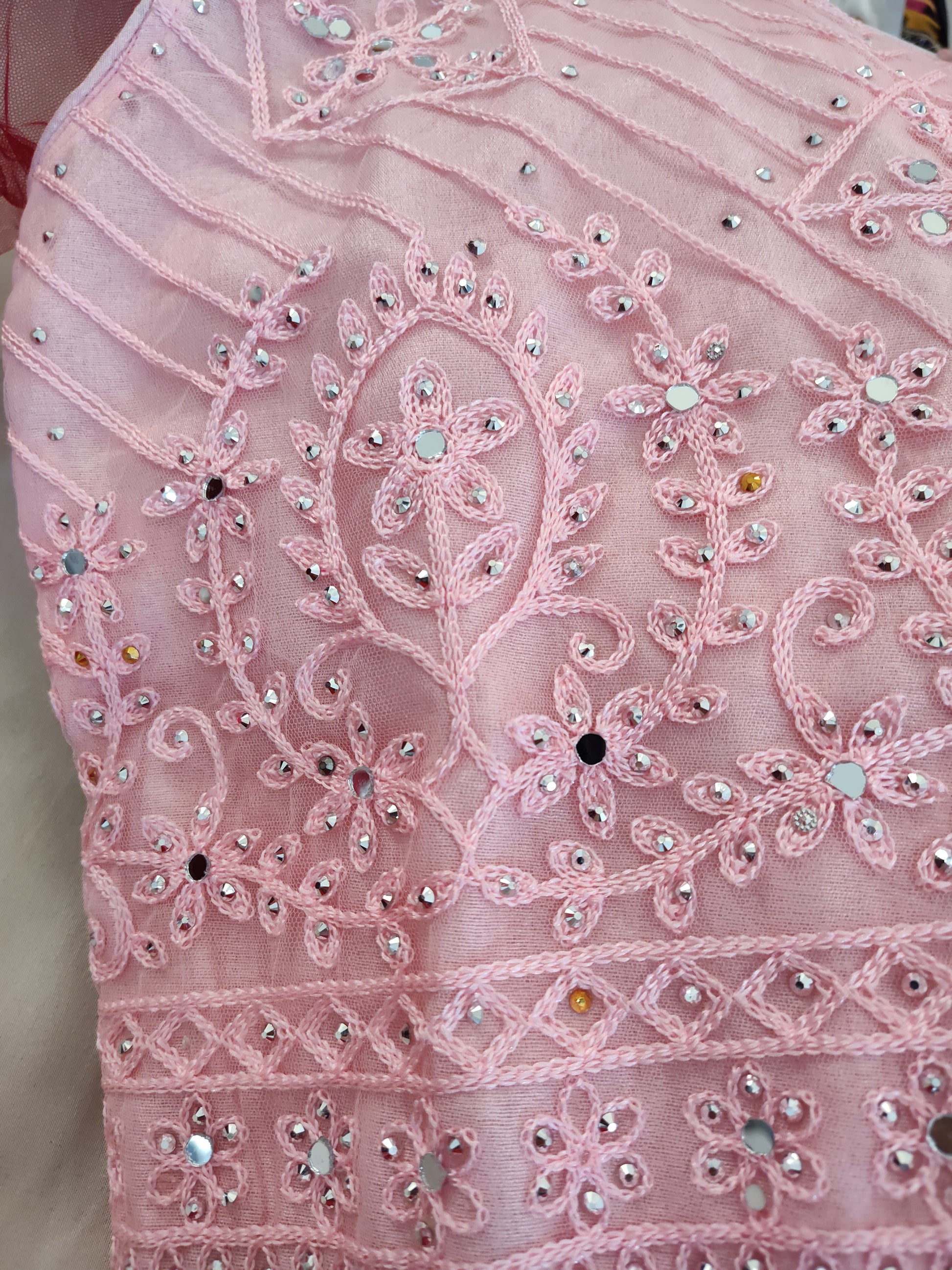 Gorgeous Baby Pink Lehenga Choli Set