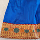 Attractive Blue Color Embroidery Work Silk Langa Set For Kids In Phoenix 