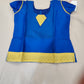 Gorgeous Blue Color Silk Langa Set For Kids In USA