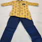 Fabulous Yellow Color Kids Party Wear Sherwani and Pajama Pant In USA