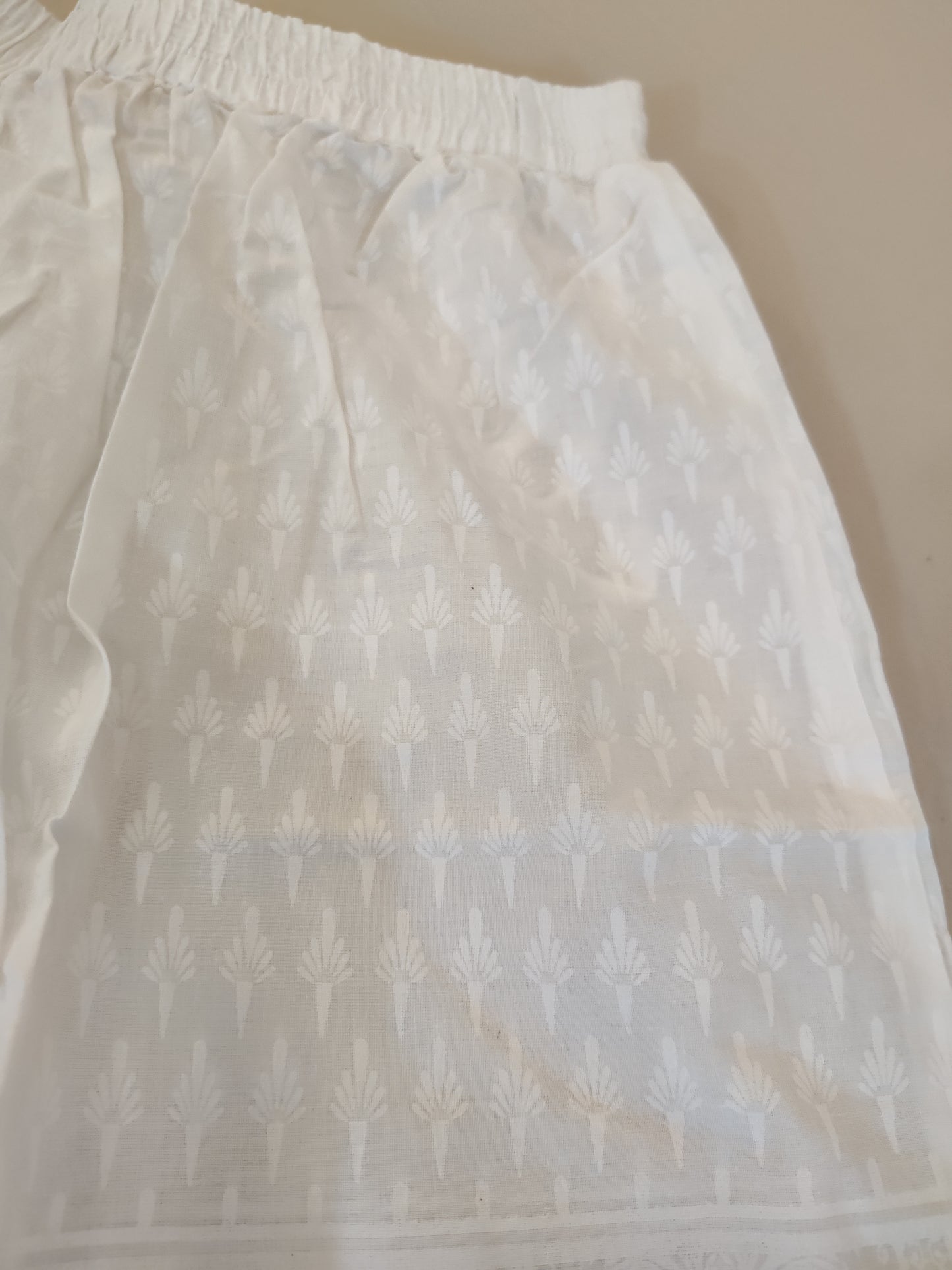 White Designer Palazzo Pants For Women In Mesa