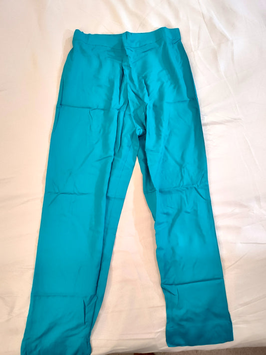 Charming Teal Blue Color Palazzo Pant