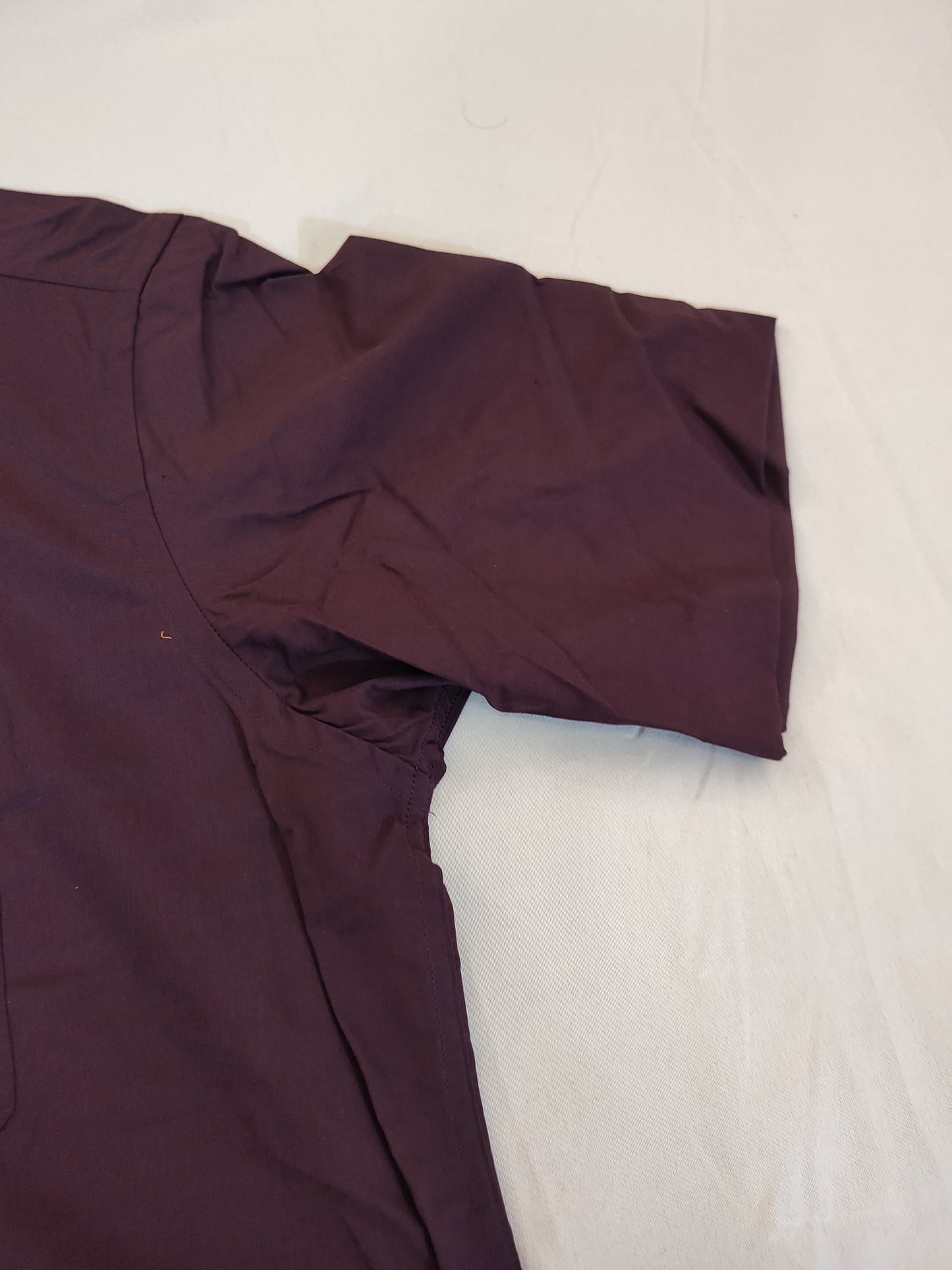 Attractive Burgundy Color Shirt With Cotton Dhoti In USA