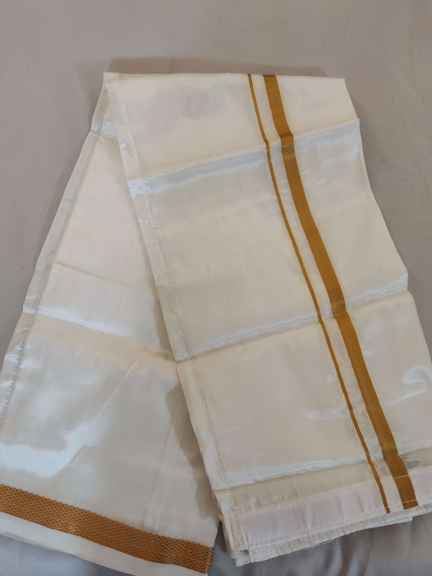 Appealing White Color Dhoti For Kids