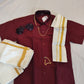 Alluring Maroon Color Shirt With Dhoti Full Outfit For Kids