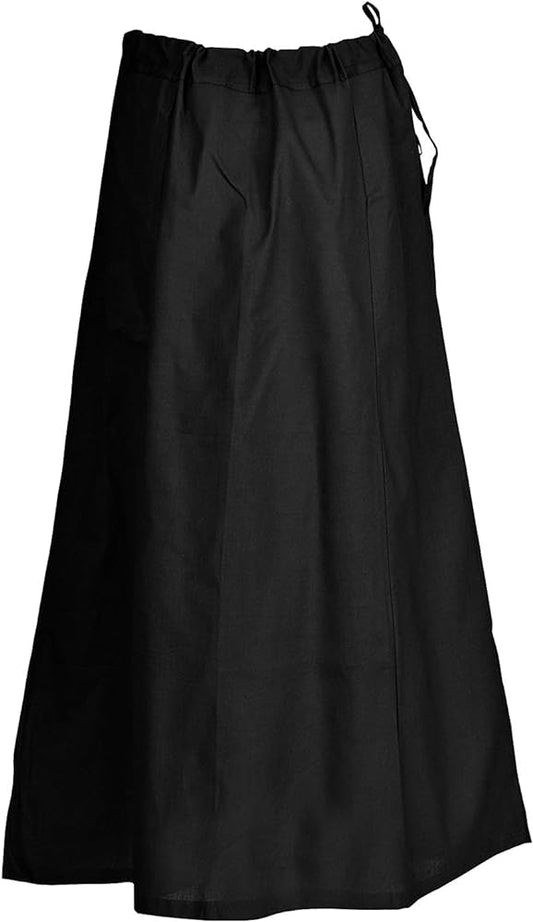 Beautiful Black saree petticoat