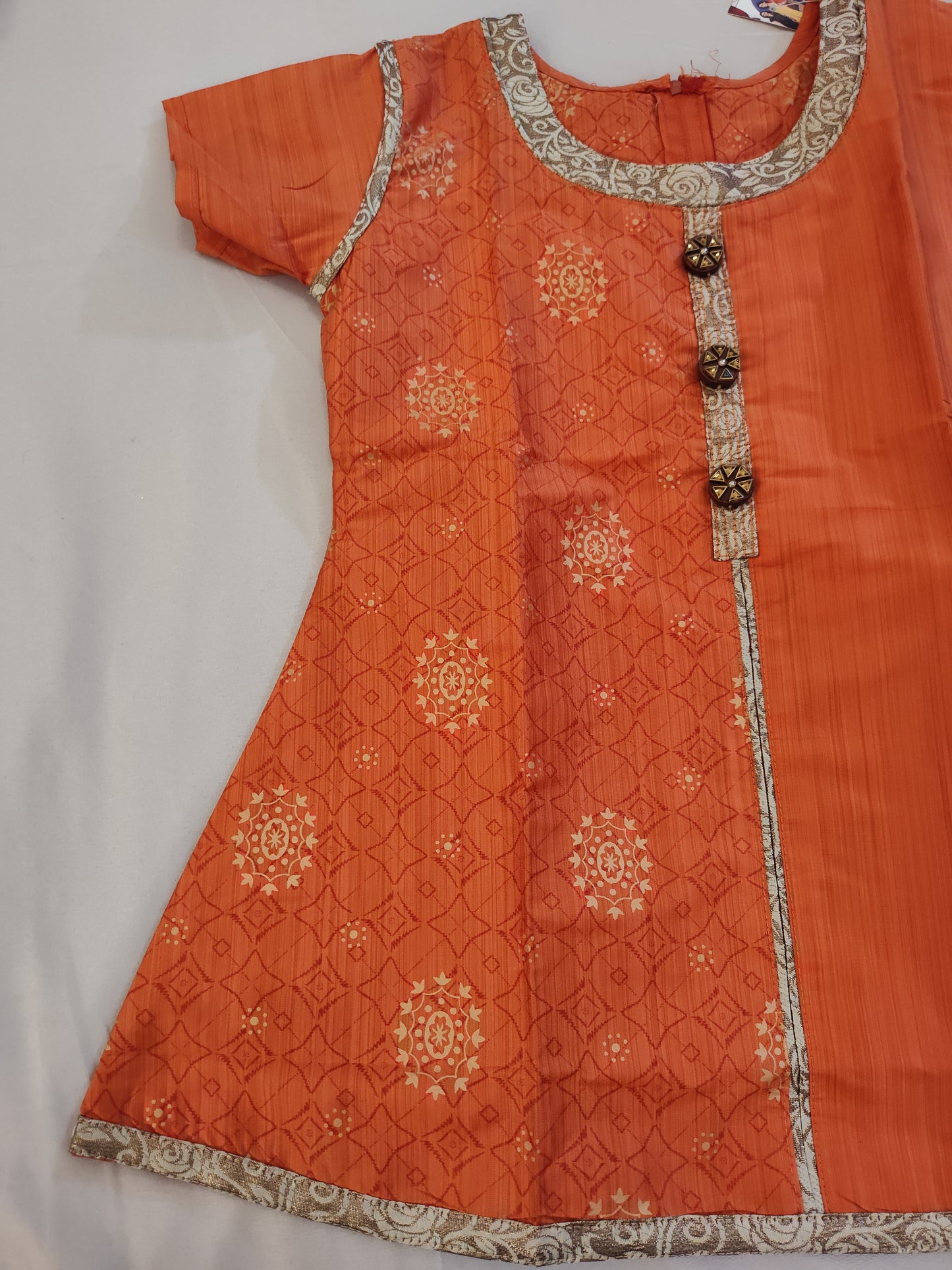 Alluring Orange Color Rayon Kurti  For WomenIn Chandler