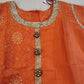 Alluring Orange Color Rayon Kurti In USA