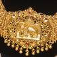Traditional Gold Plated Necklace With Earrings In Tempe