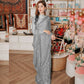 Charming Grey Color Heavy Georgette saree In Suncity