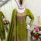 Beautiful Salwar Suit With Heavy Embroidery Work In Arizona
