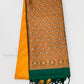 Charming Mastard Yellow Color Soft Silk Saree With Zari Work on Pallu Near Me