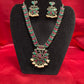 Oxidized Jewelry Necklace With Earrings In USA