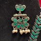 Peacock Design Oxidized Earrings In USA