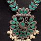 Peacock Design Oxidized Necklace Near Me
