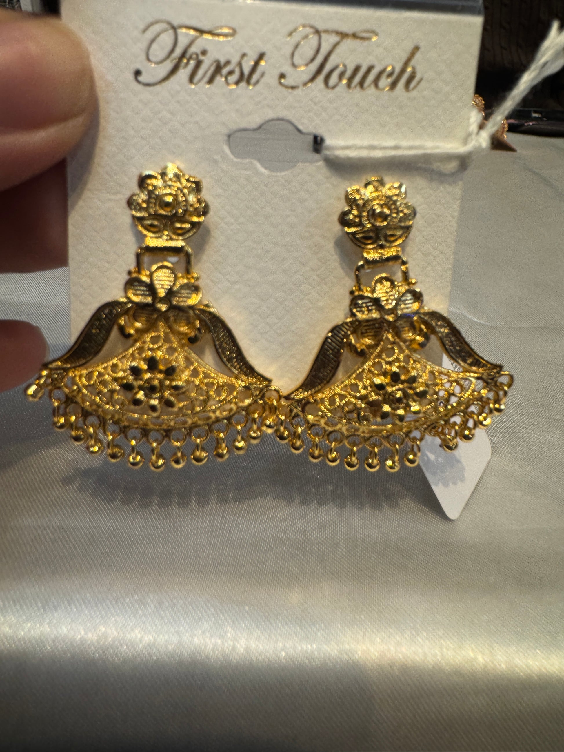 Mystical Gold Plated Earrings Near Me