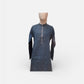 Elegant Dark Blue Color Soft Silk With Embroidery And Mirror Work Kurta Suits For Men