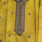 Elegant Yellow Color Embroided Kurta With Pajama Pant For Kids