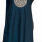 Blue Color Rayon With Embroidery Work Salwar Suits In USA