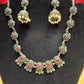 Oxidized Necklace With Pearl Drop Jhumka Set In Peoria