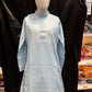 Stunning Blue Color Cotton Men's Kurta With Pajama Pant