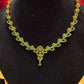 Gold Plated Necklace With Earrings In Mesa