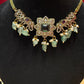 Emerald Antique Gold Design Kundan Choker Near Me