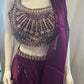 Amazing Purple Color Georgette With Embroidery And Sequins Work Lehenga Choli For Women