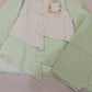 Gorgeous Boys Sea Green Color Silk Cotton Kurta Pajama Pant In USA
