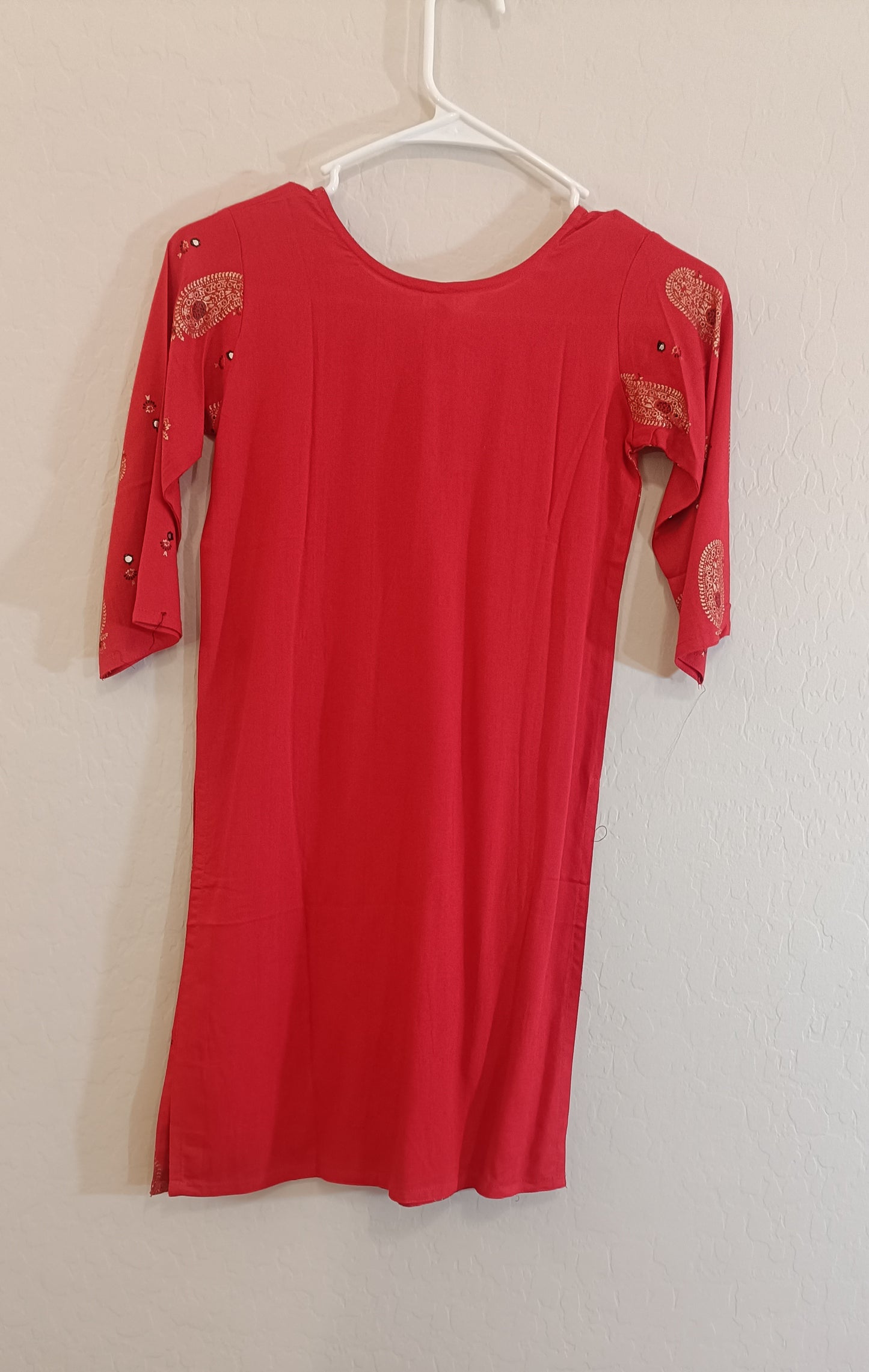 Appealing Red Color kurti for girls In Yuma